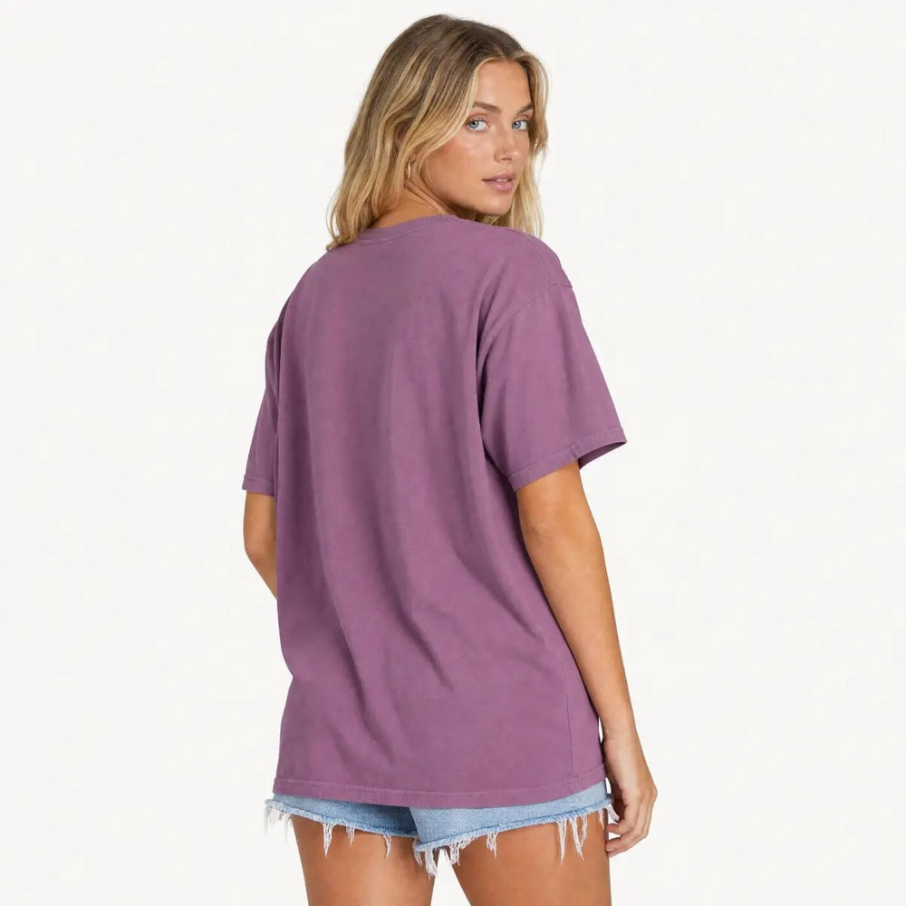 Haitch Golf Crew Unisex Heavyweight T-Shirt - Berry - Haitch Golf