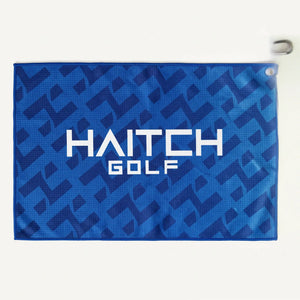 Haitch Golf Logo Microfibre Golf Towel - Haitch Golf