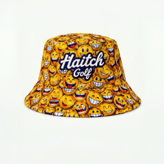 Haitch Golf Smiley Face Bucket Hat - Haitch Golf