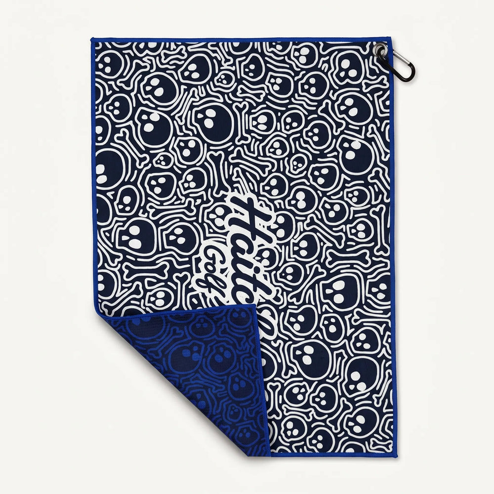 Haitch Skull Microfibre Golf Towel - Haitch Golf