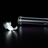 JUMBOMAX JMX ULTRALITE TAPERED BLACK SWING GRIPS - RED/WHITE/BLUE - Haitch Golf